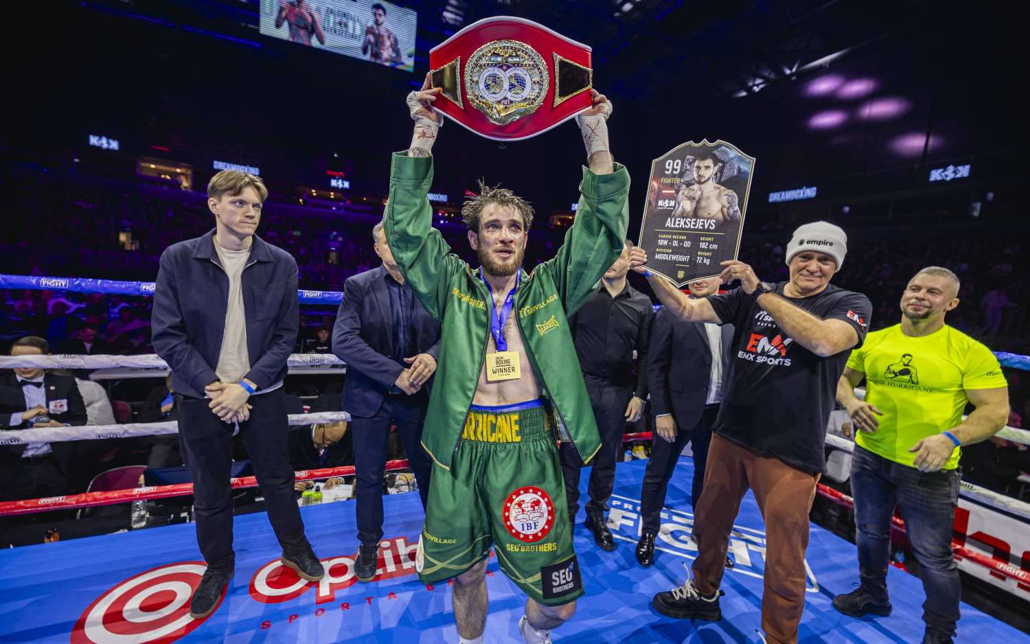 Hurricane Aleksejevs Stays Undefeated, Defends IBF European Title Against Falcinelli